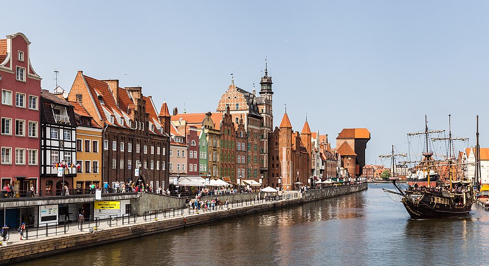 Paseo del río Motława
