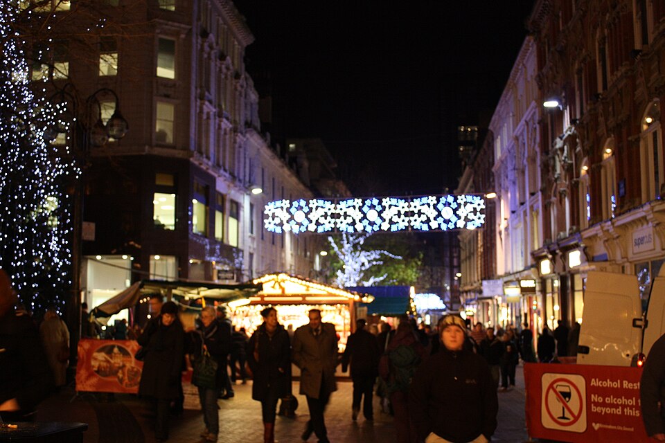 Mercado navideño de Fráncfort (Birmingham)